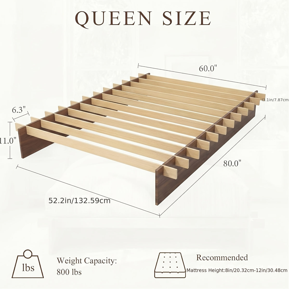 bed frame without headboard   century   - Temu