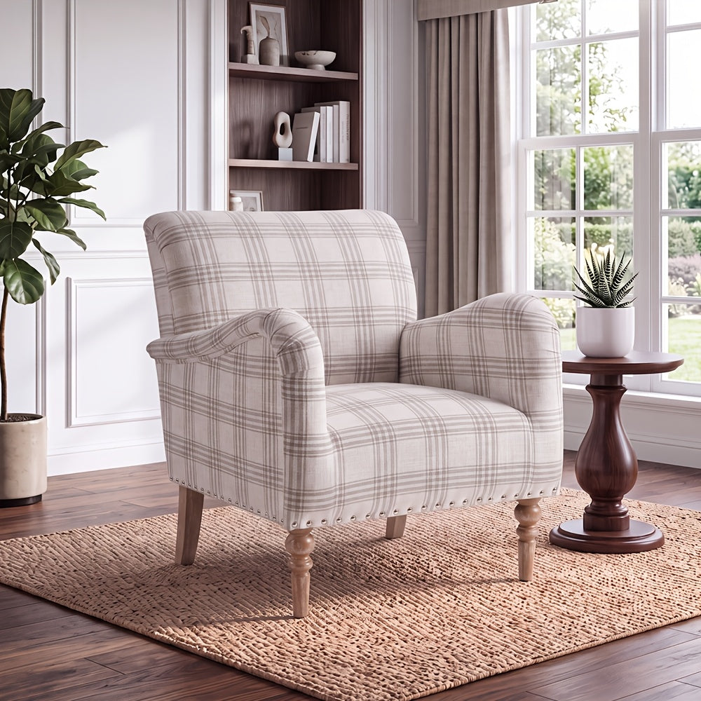 farmhouse   accent chair upholstered armchair   - Temu