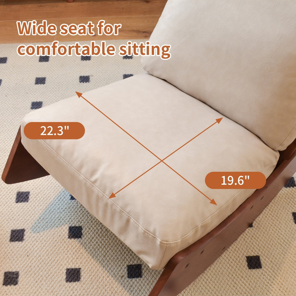 solid wood rocking lazy sofa antique style suitable - Temu