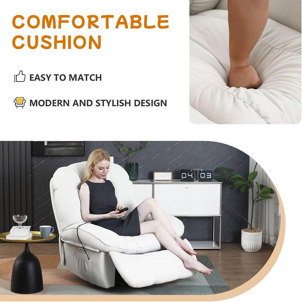 chair swivel rocking recliner chair massage - Temu