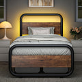 twin full queen king size   grey white bed frame - Temu
