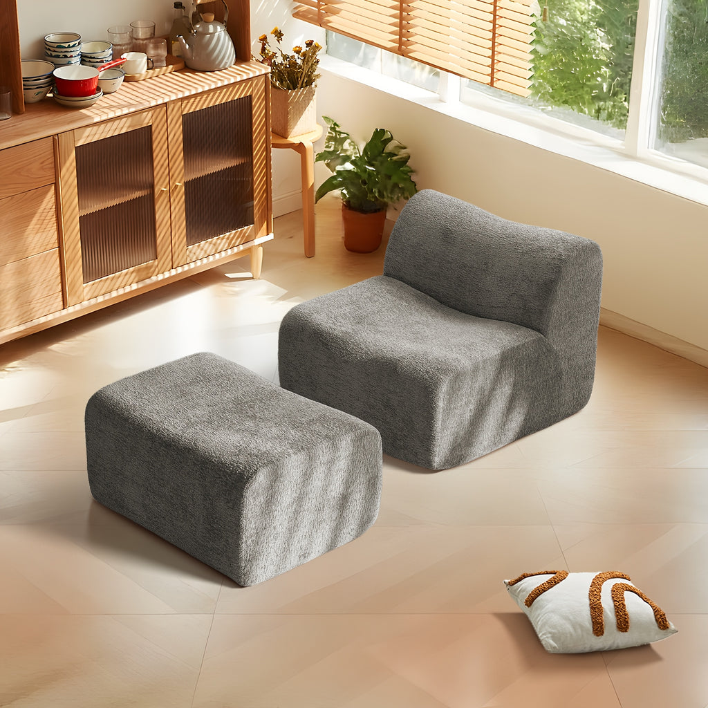 31 89 w single sofa chair   boneless reading chair - Temu