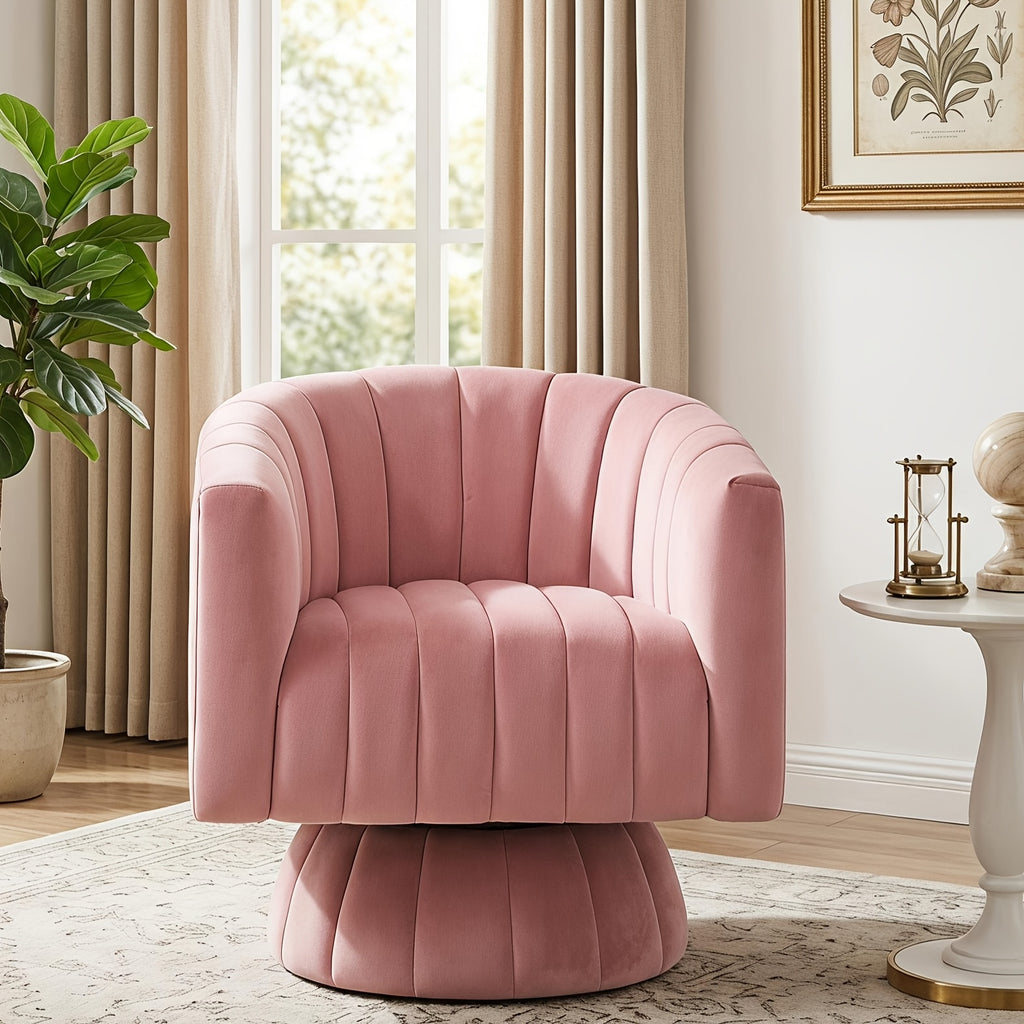 360 swivel   accent chair   century tufted velvet - Temu