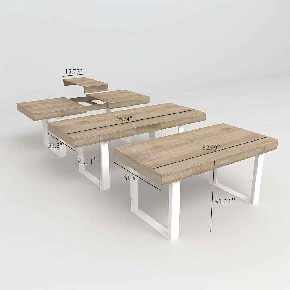 extendable dining table 6 8 10 people   - Temu