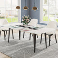 modern dining table 70 8 multifunctional hardwood mdf table - Temu