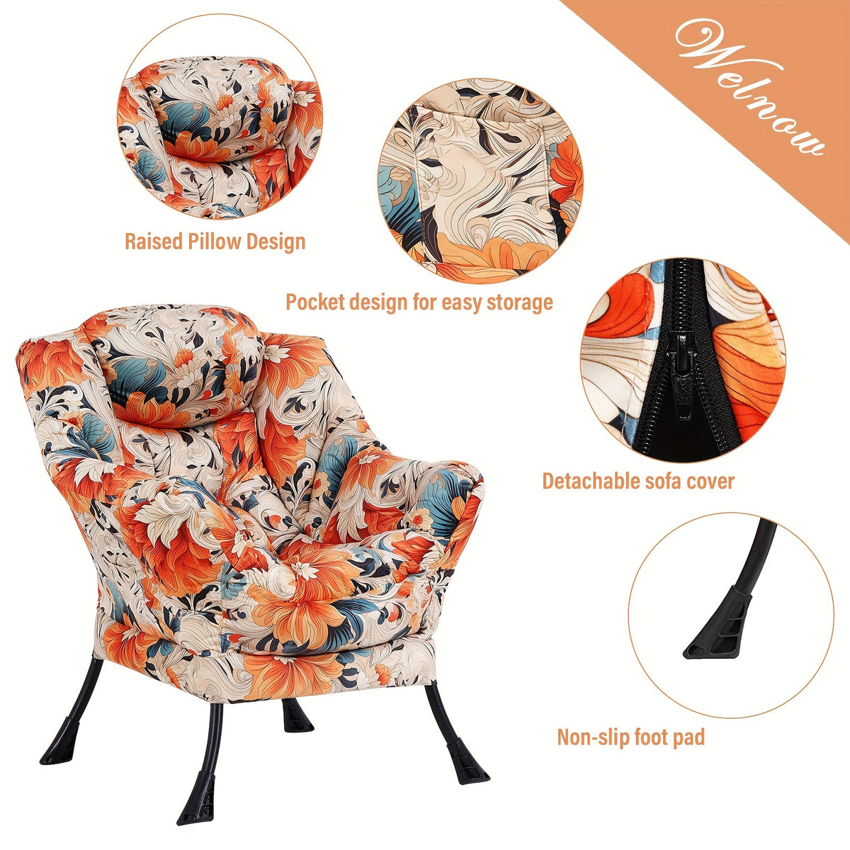 modern lounge accent chair - Temu