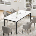 71 78 7 industrial dining table suitable 6 8 people heavy - Temu