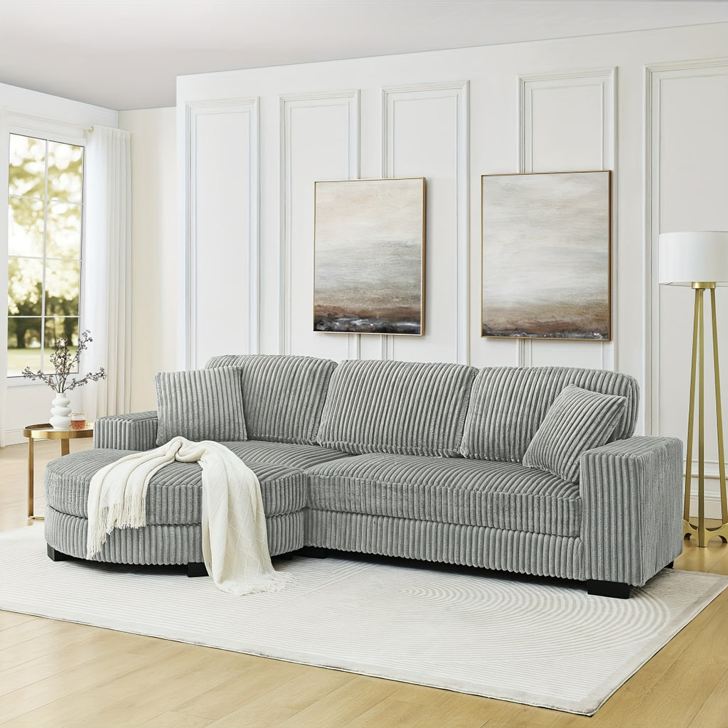 110 inch extra large modular sectional sofa featuring plush - Temu