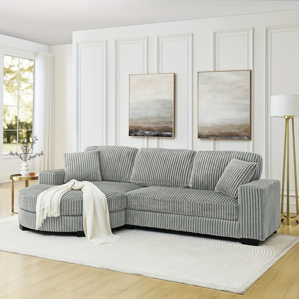 110 inch extra large modular sectional sofa featuring plush - Temu
