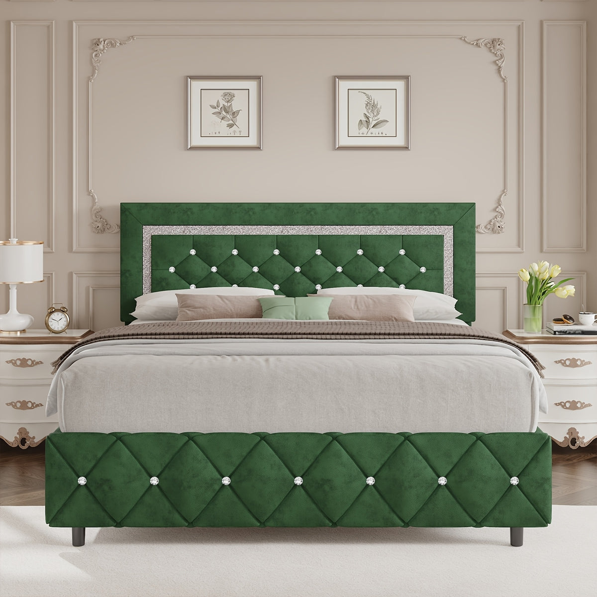 twin full queen king platform bed frame - Temu