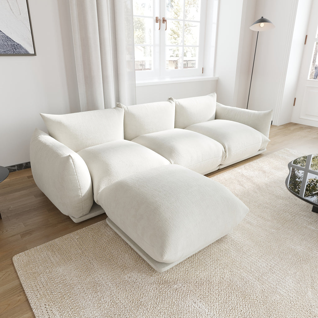 modular sofas couches l shaped sectional sofa chenille - Temu