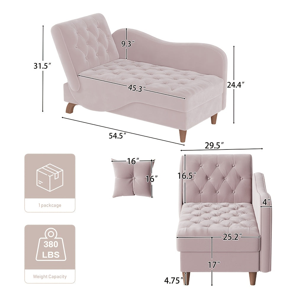 chaise lounge chair indoor storage adjustable armrest - Temu