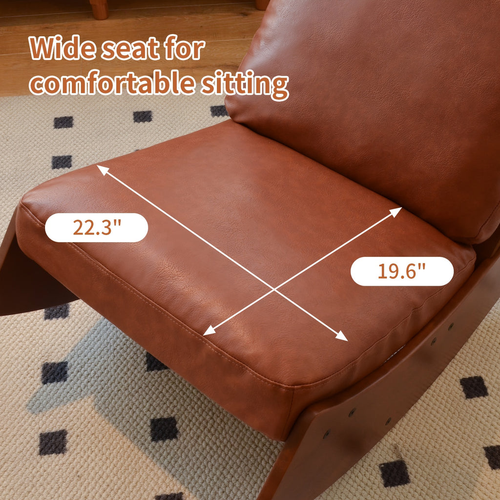 solid wood rocking lazy sofa antique style suitable - Temu
