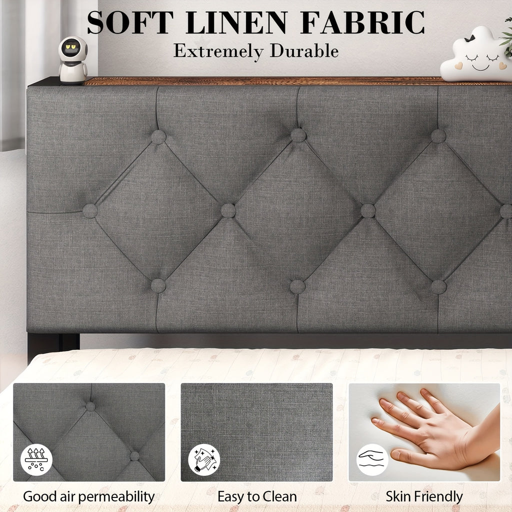 twin twin xl corner bed frame storage bookcase 2 drawers - Temu