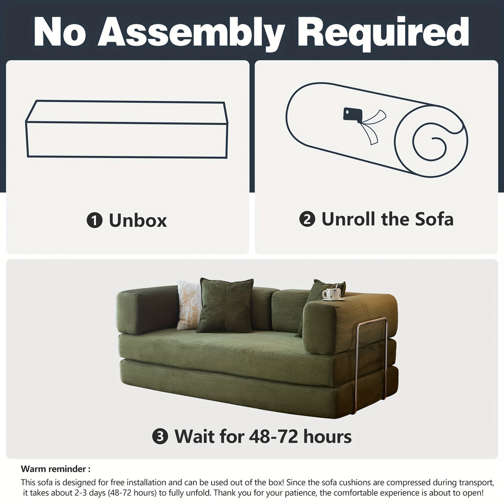 boneless sofa bed modern cloud couch folding sofa bed - Temu