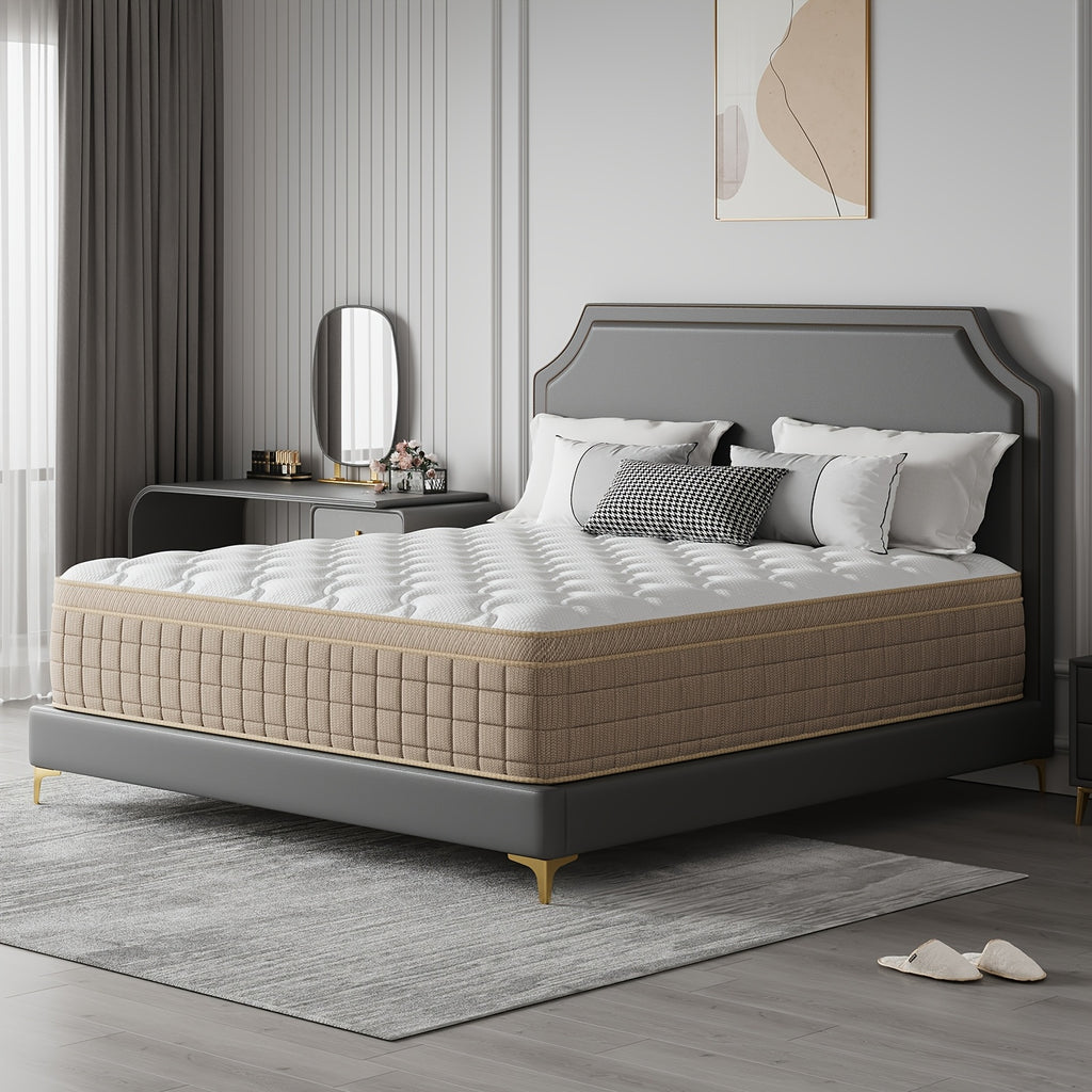 heavy duty reinforced mattress 10 12 14 inch queen size - Temu
