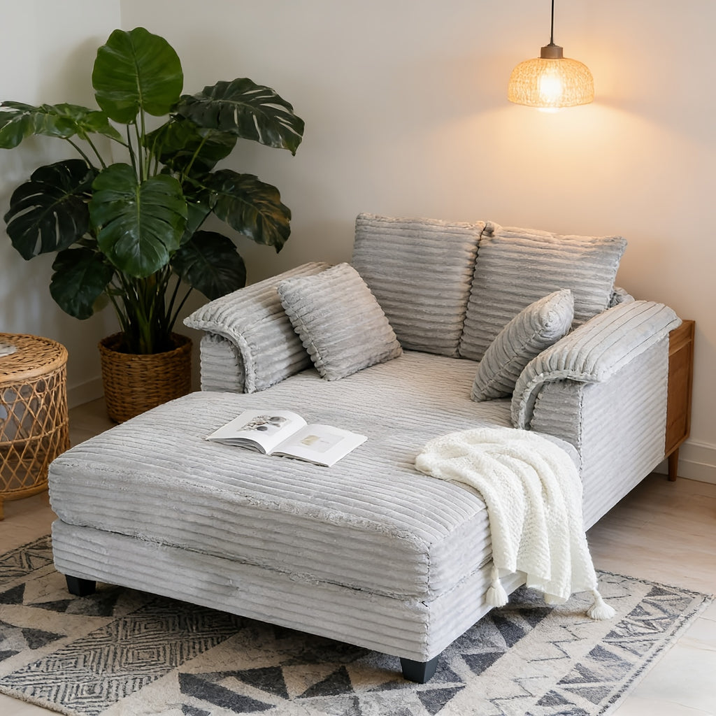 56 oversized corduroy sofa bed recliner sleeper - Temu