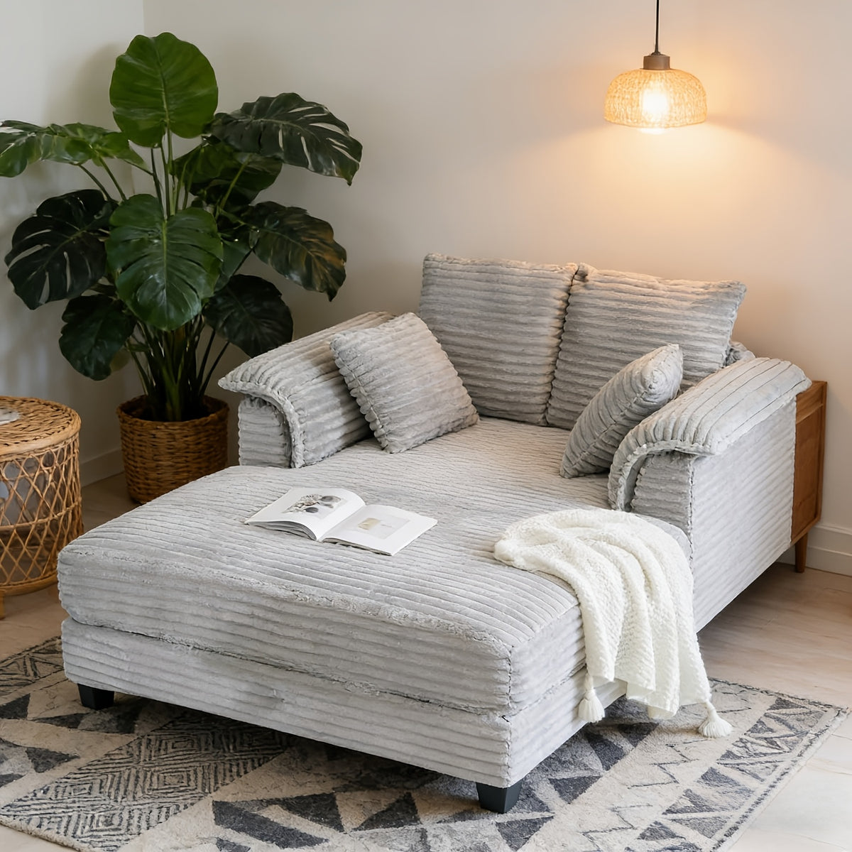 56 oversized corduroy sofa bed recliner sleeper - Temu
