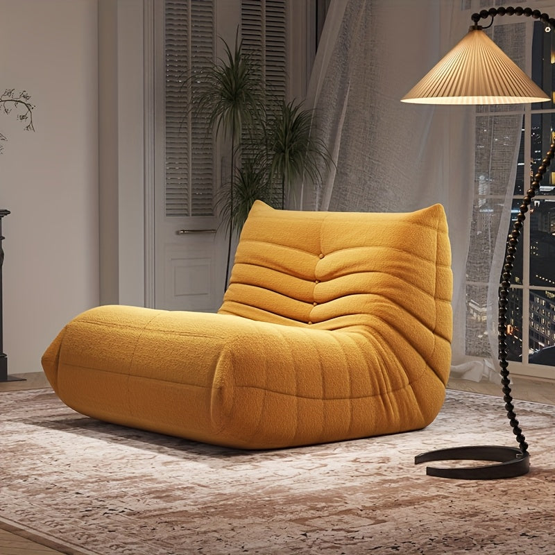 armless floor lounge chair sofa bean bag fireplace chair - Temu