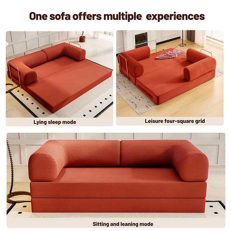 bag chair bed modern lazy sofa bed velvet chair - Temu