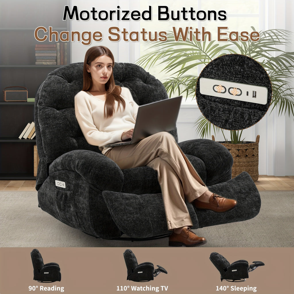 living room swivel recliner   recliner usb - Temu