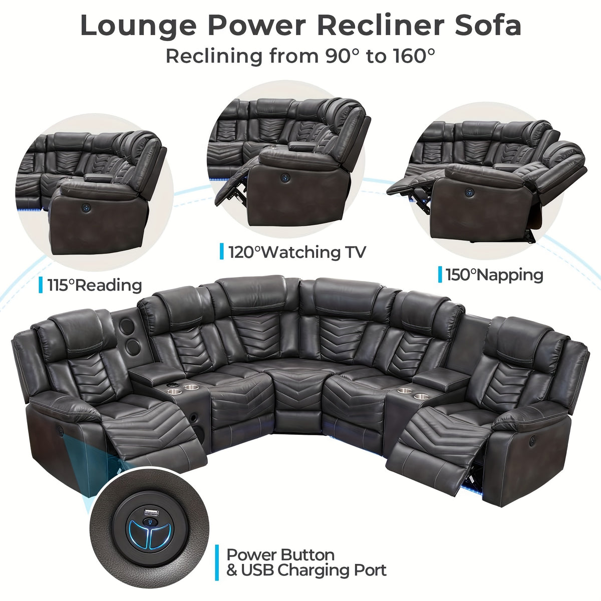 sectional sofa couches   speakers living - Temu