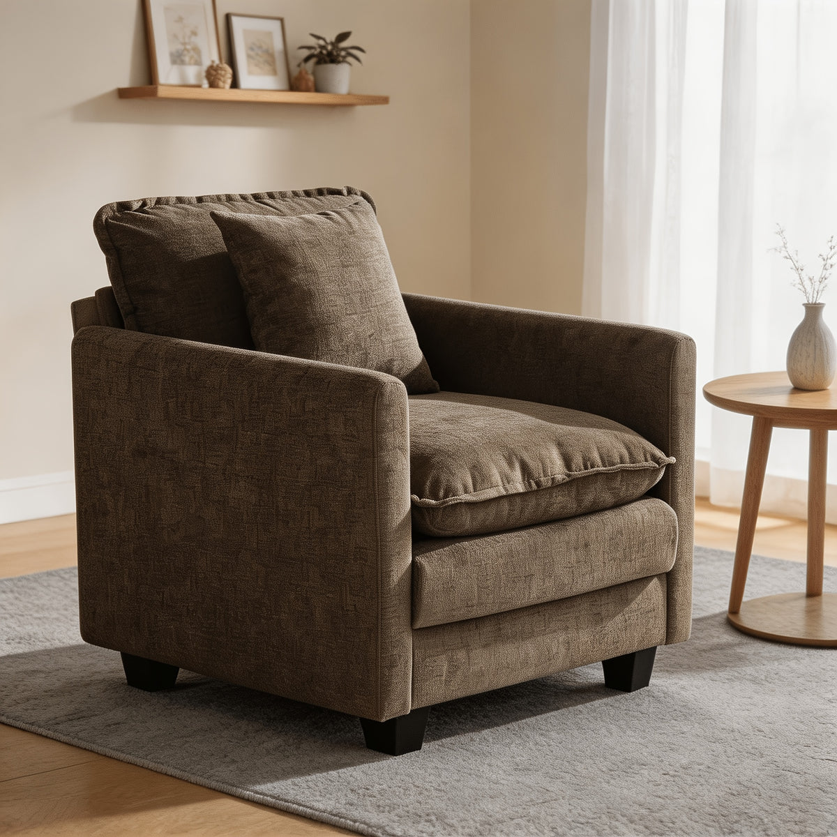 30 cloud single couch 1 seater modern accent chair throw - Temu