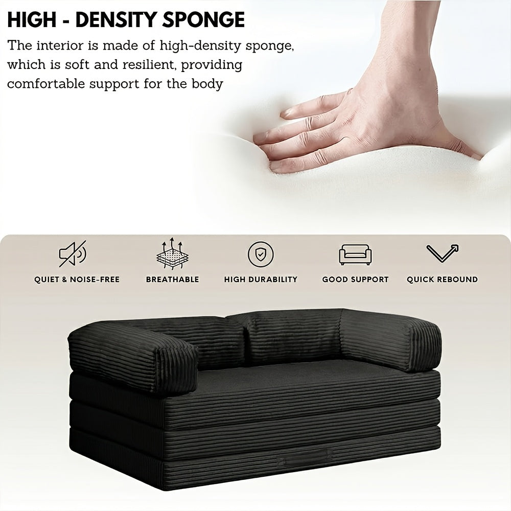 4 in 1 convertible sofa bed futon foldable sleeper system - Temu