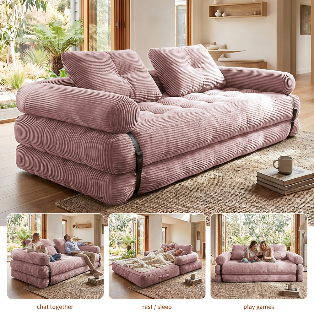 62   large cloud like modular fabric sofa 3 seater l - Temu