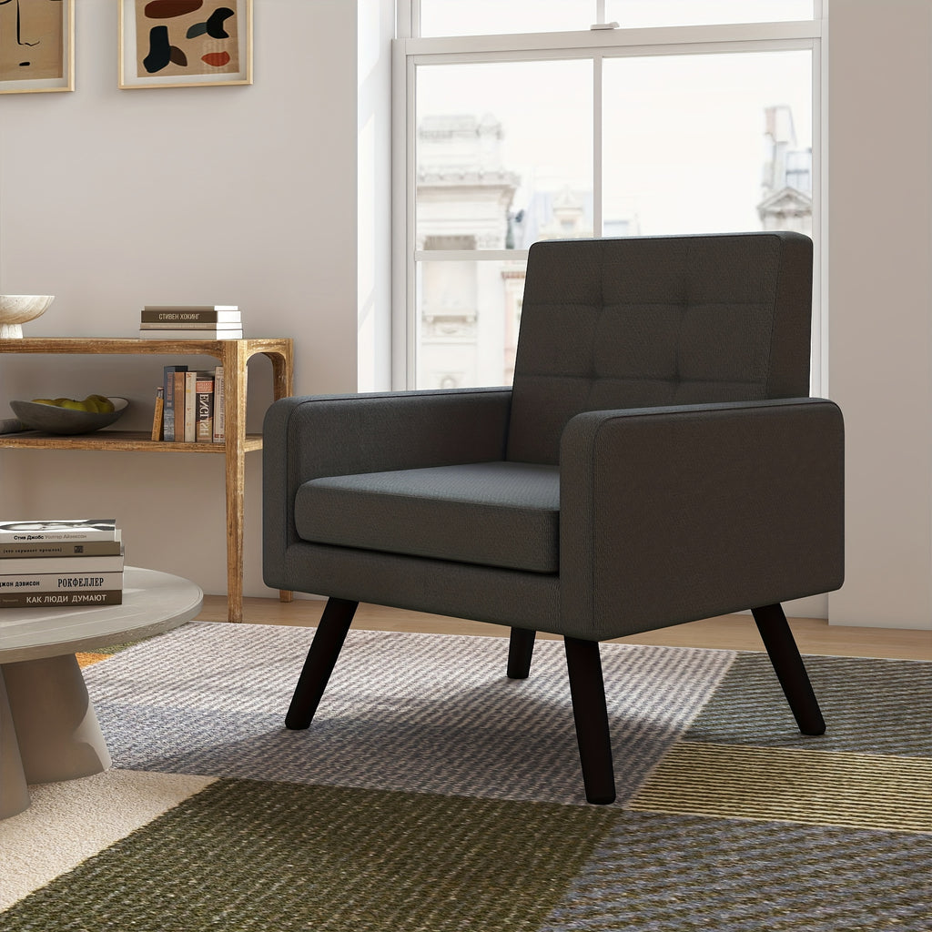 century modern accent chair extra wide seat   dual - Temu