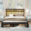 metal twin full queen king size bed frame 2 tier storage - Temu