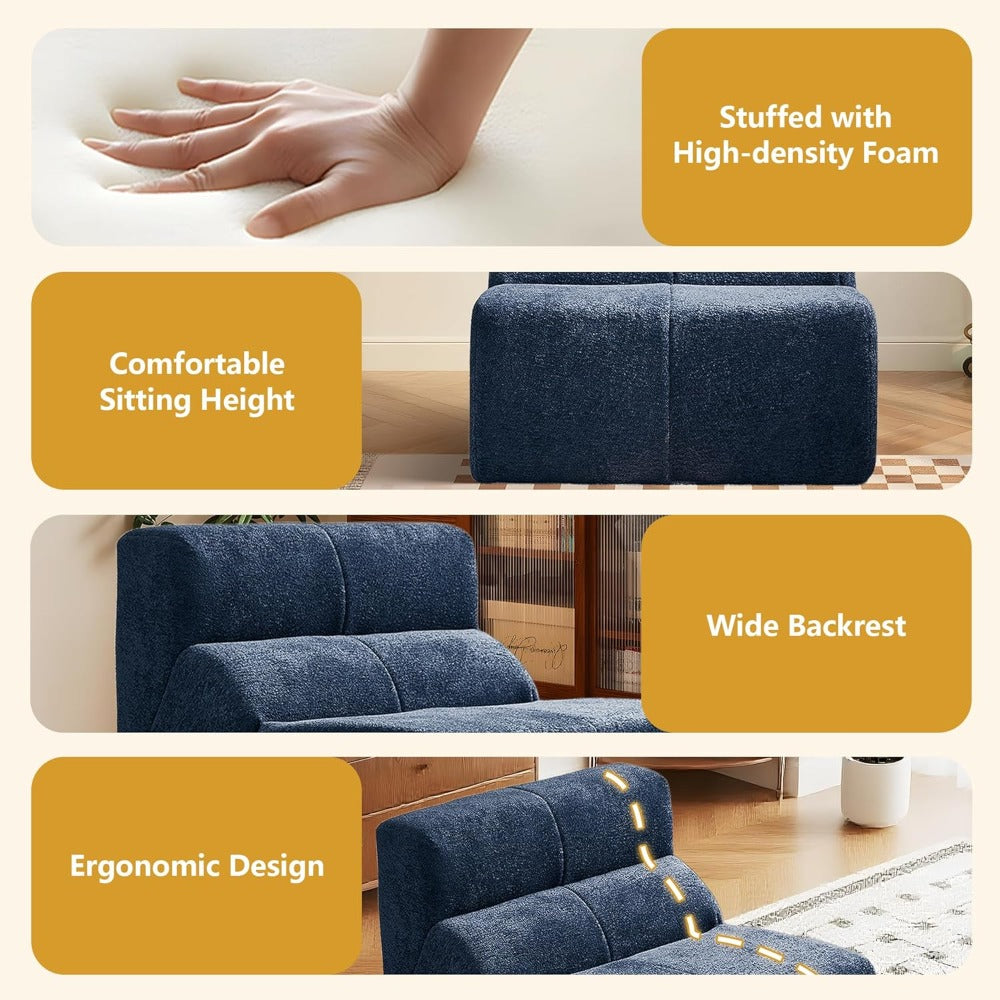 36 61 inch wide oversized single person compression sofa - Temu