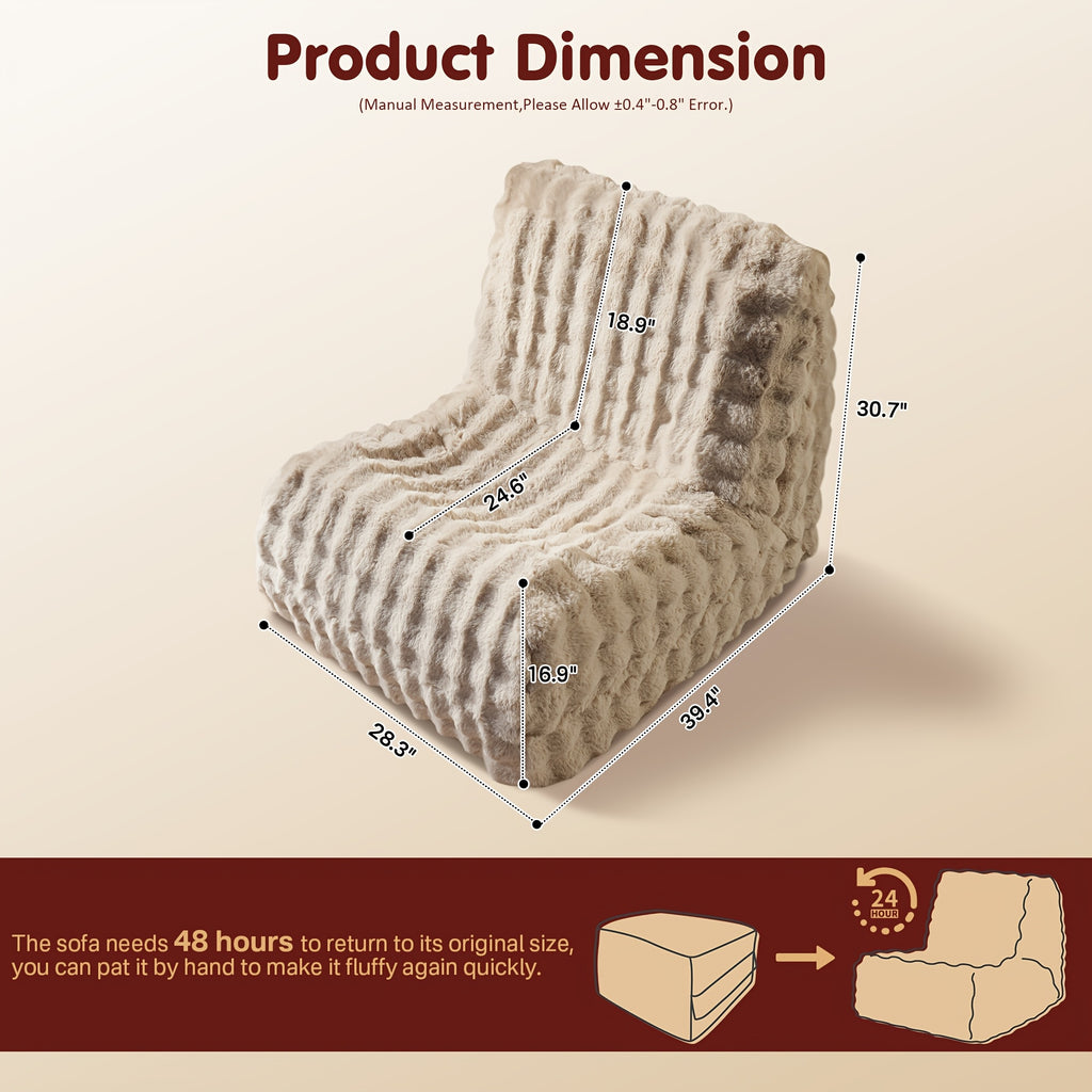 39 4 single seater accent chair comfortable plush fabric - Temu