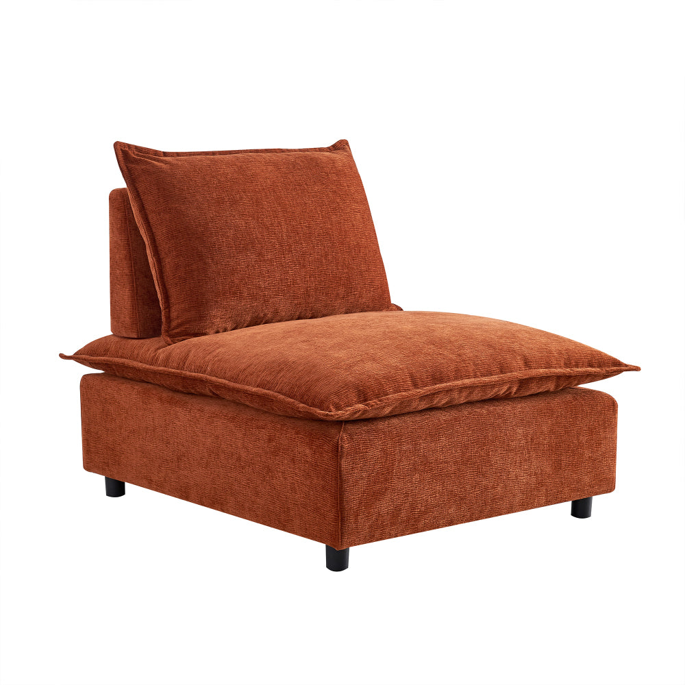 modern upholstered single chair adjustable backrest leisure - Temu