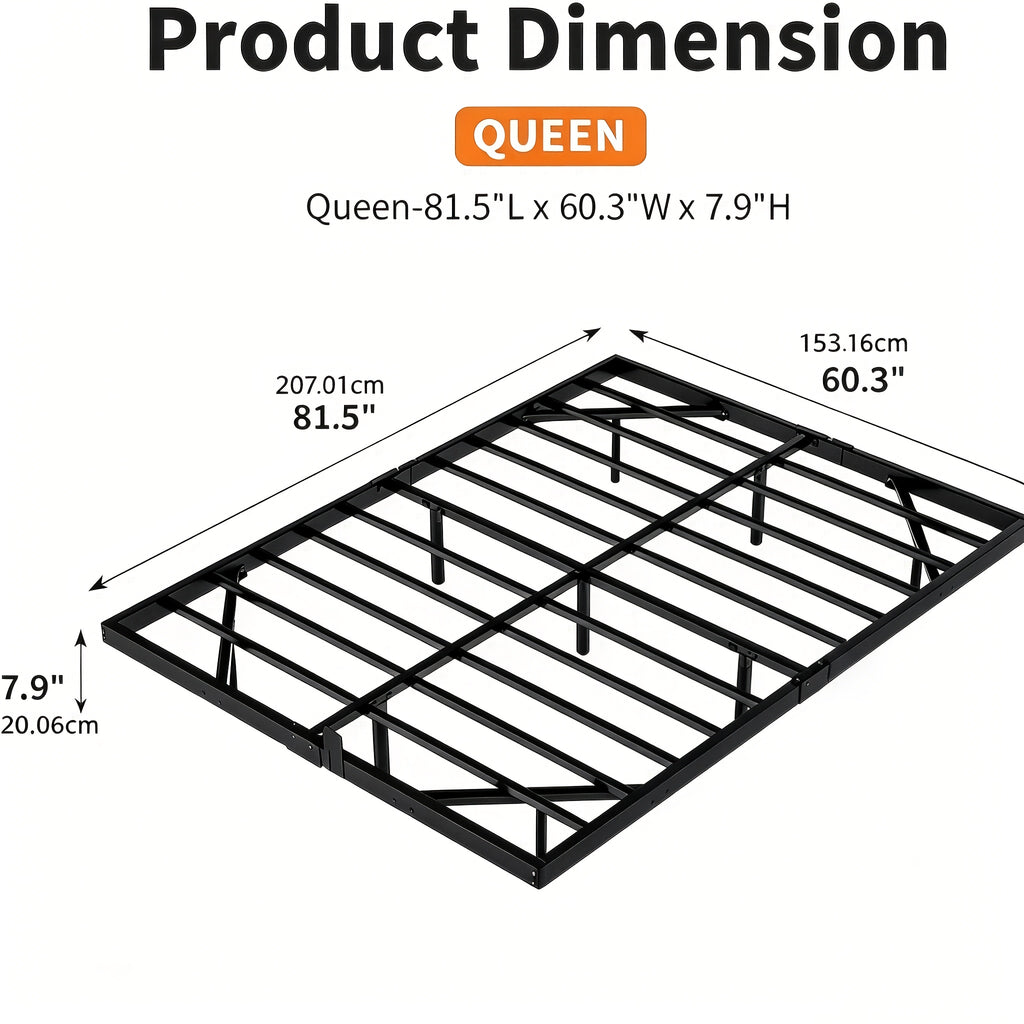 full queen king size floating bed frame led lights metal - Temu
