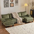 convertible sectional sofa 110 u shape sofa couch 4 seat - Temu