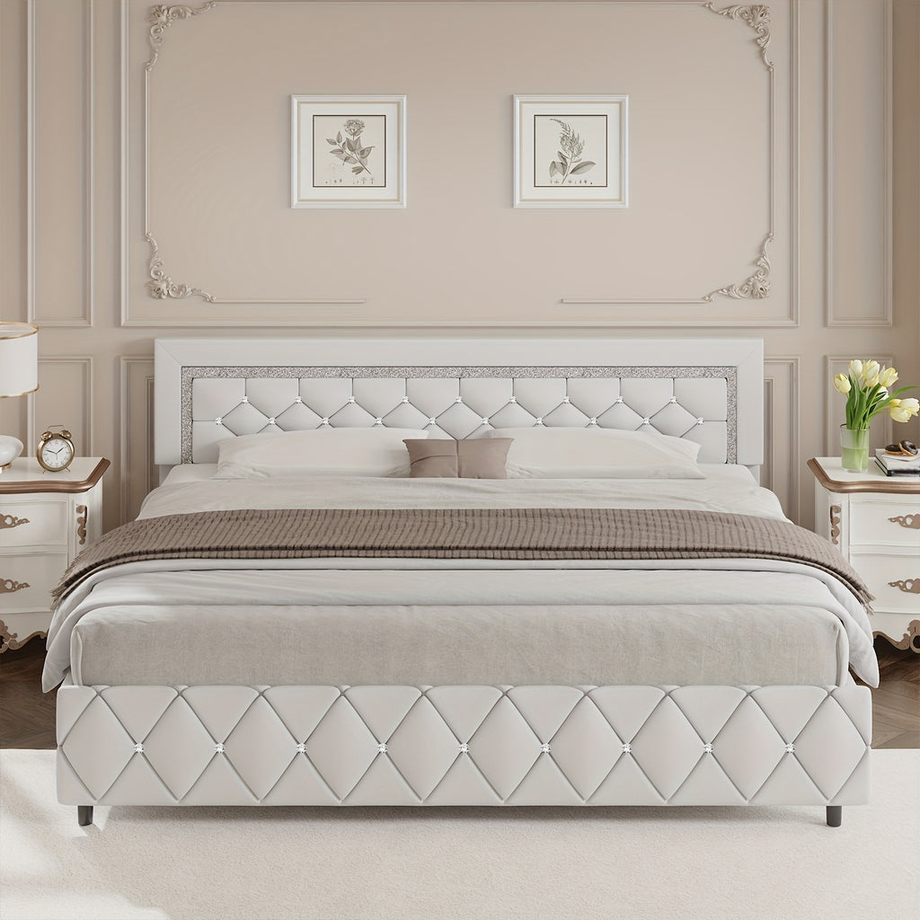 twin full queen king platform bed frame - Temu