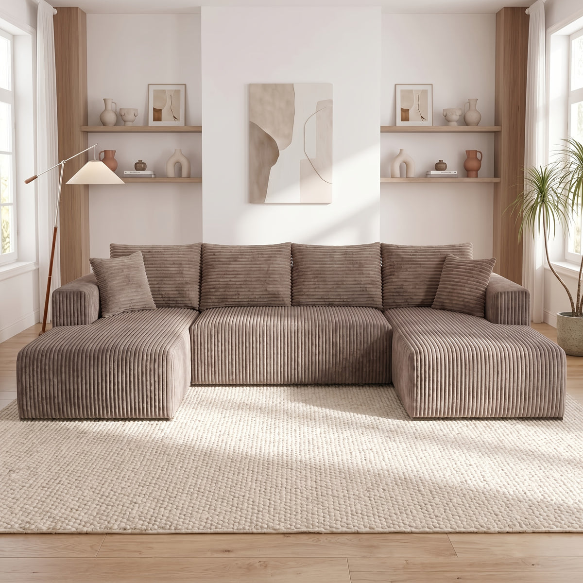 1pc u shaped frameless convertible sofa bed suitable living - Temu