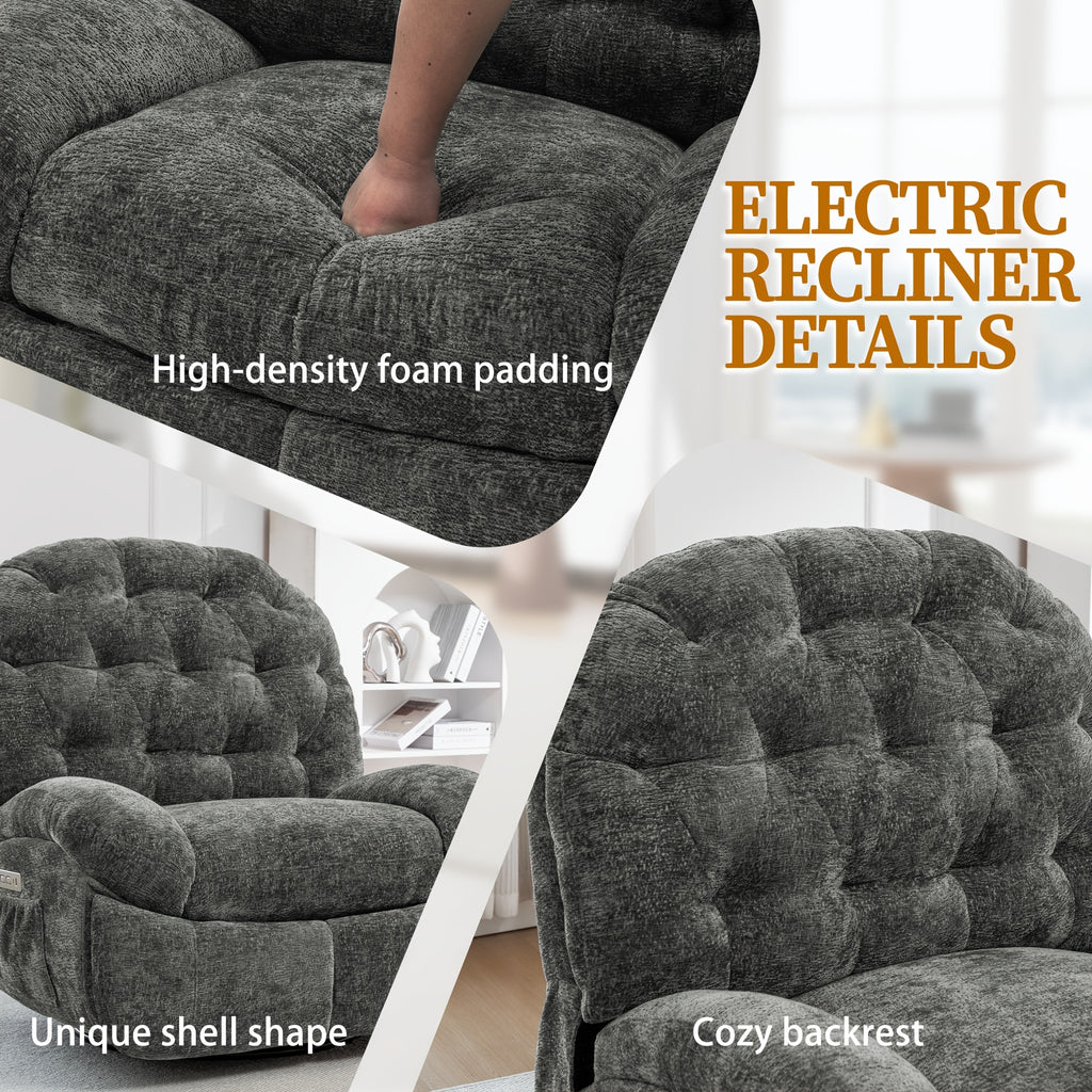 single rocking chair living room recliner chair usb type c - Temu