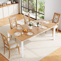 70 8 inch   dining table seats 6 8 industrial wood top - Temu