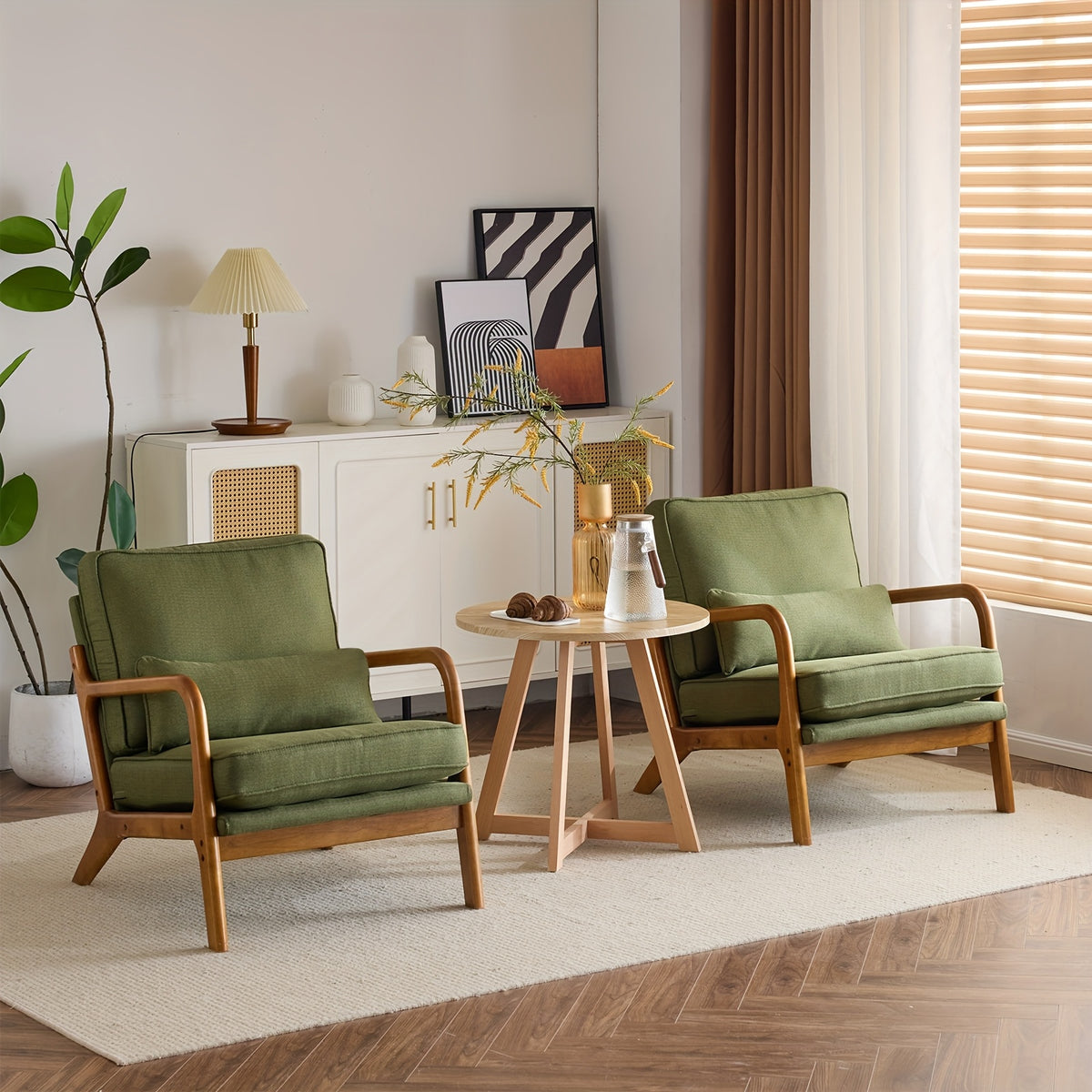 comfy accent chair   century modern lounge armchair - Temu