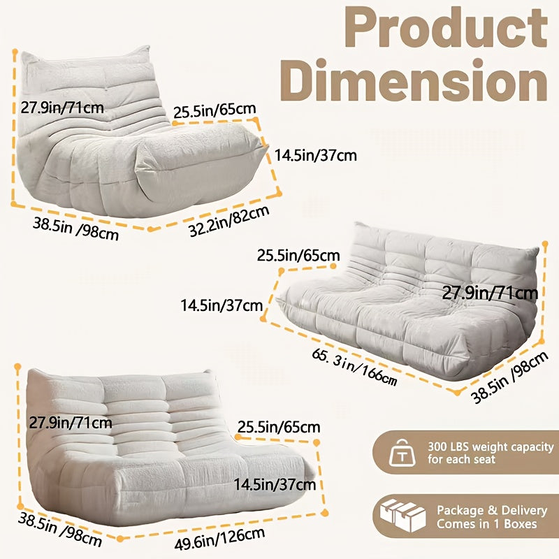 bean bag chair   chair sofa fireplace chair lazy - Temu