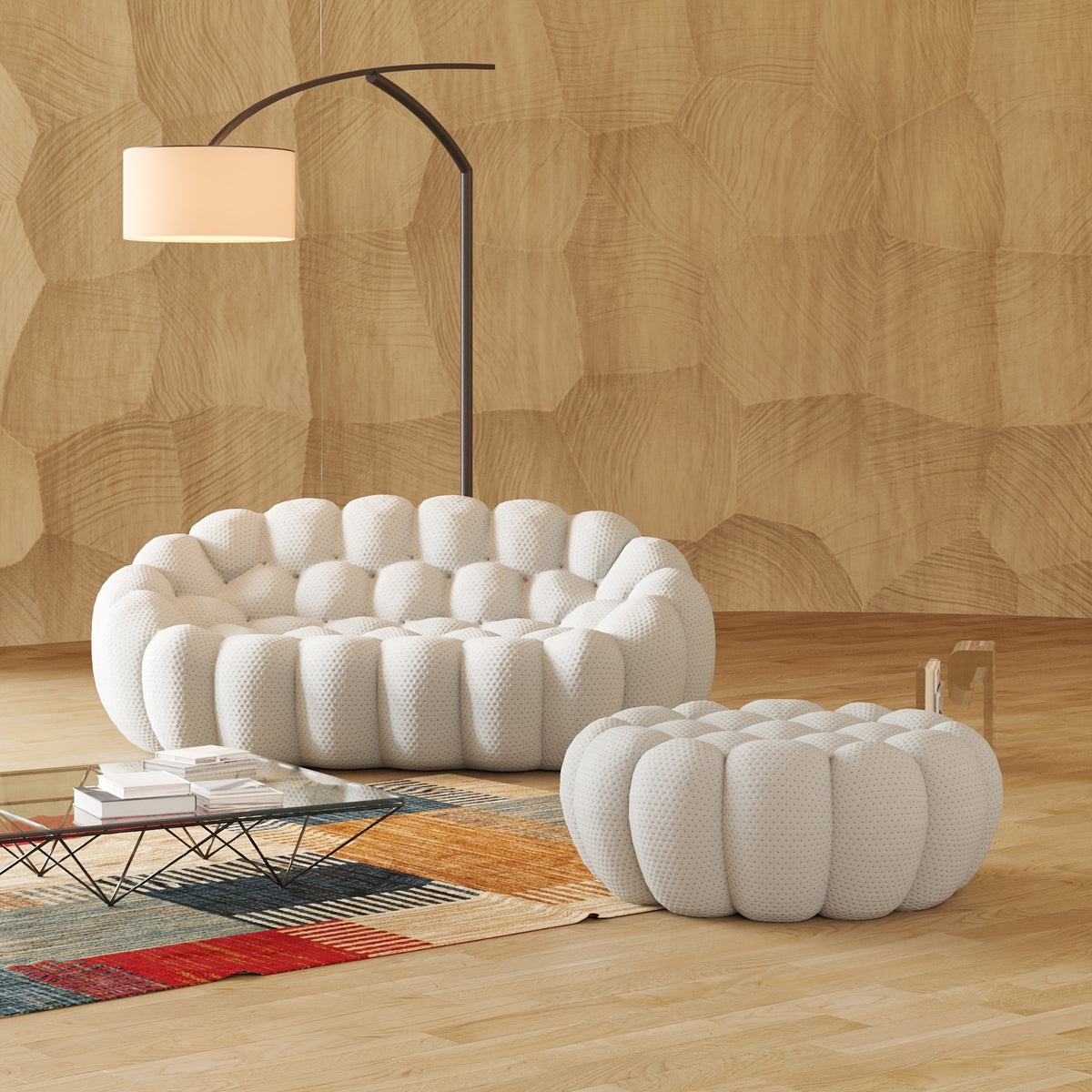 oversized   3d textile material upholstered bean - Temu