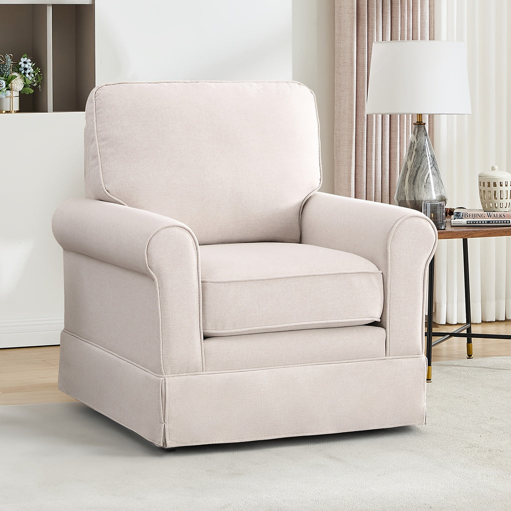 30 wide bohemian swivel accent chair blend vertical stripe - Temu