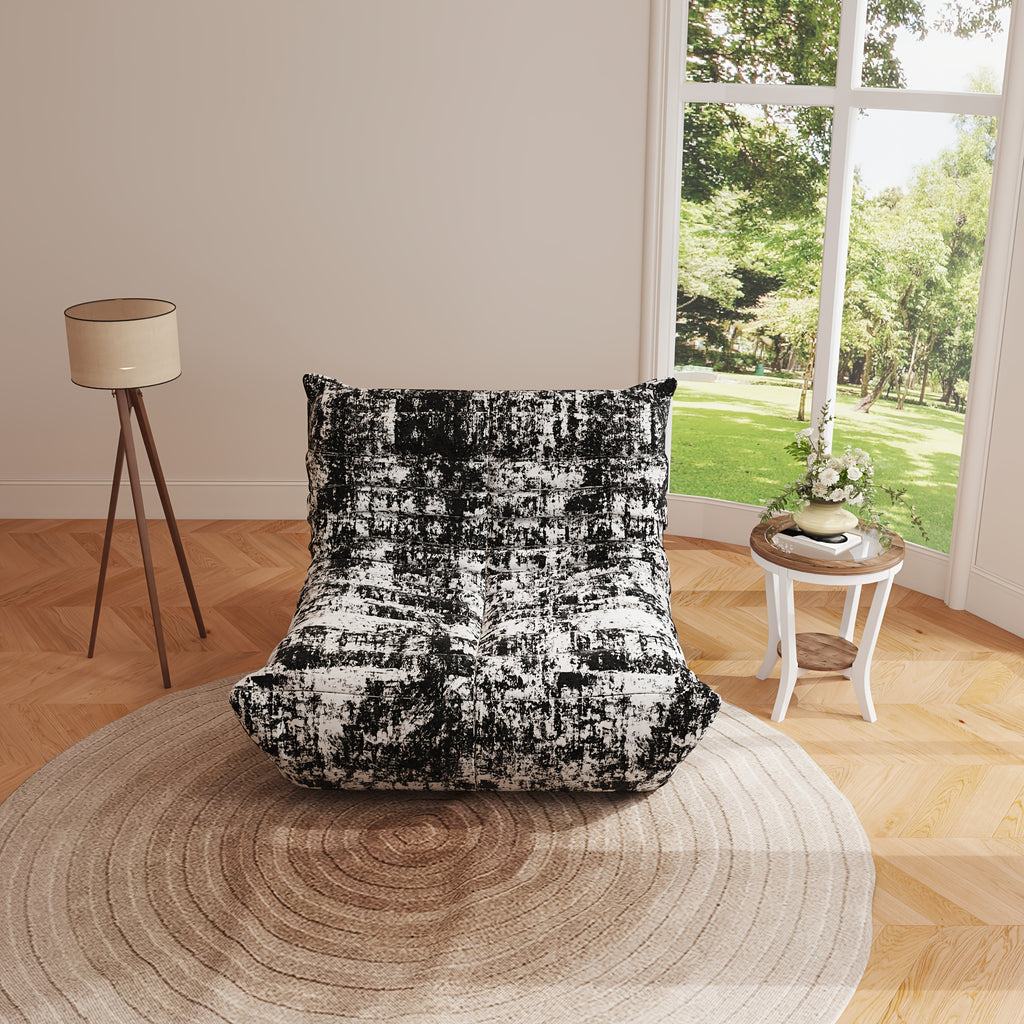 large bean bag chair designed   perfect relaxing fire - Temu
