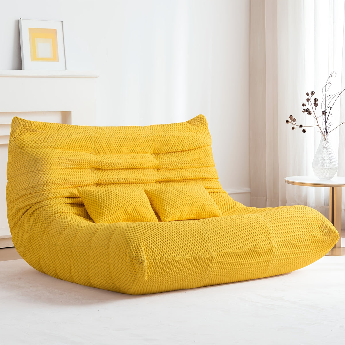 oversized frame free   bean bag sofa chair memory foam - Temu