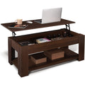 41 lift top coffee table hidden storage compartment rising - Temu