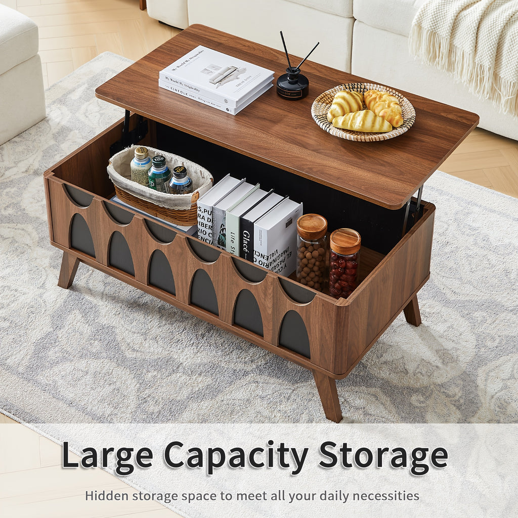 coffee table lift top coffee table hidden compartment   - Temu