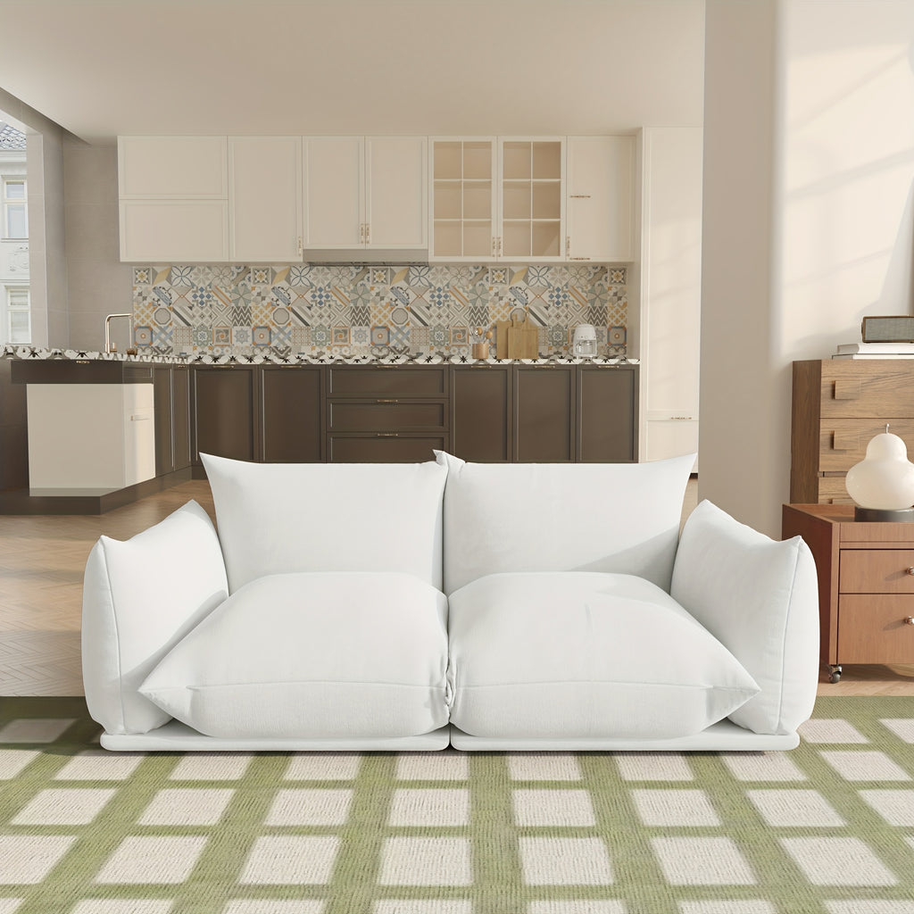 modern chenille loveseat   century chenille upholstered - Temu