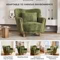 35 low profile wood accent chair backrest wingback lounge - Temu